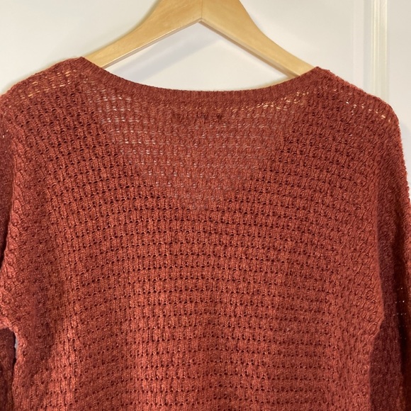 American Eagle Outfitters rust knit sweater - Picture 8 of 10